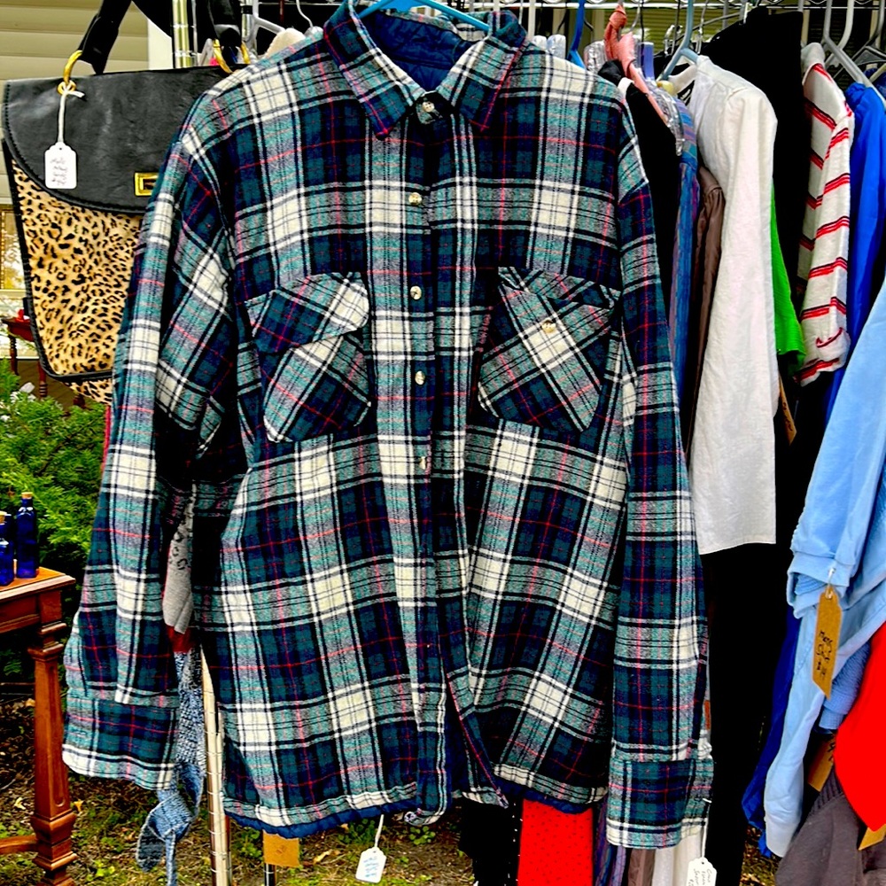 Quilted flannel
